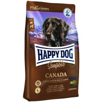 Сухий корм Happy Dog Canada для дорослих собак з 6 місяців з чутливим травленням, з лососем, 1 кг Сухий корм Happy Dog Canada для дорослих собак з 6 місяців з чутливим травленням, з лососем, 1 кг