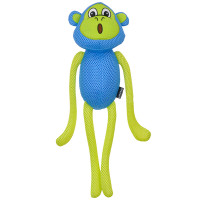 Іграшка Coastal Rascals Feisty Flappers Mesh Toy Mazie Monkey для собак, 11х40.6х10 см