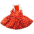 Футболка Monkey Daze Polka Dot Dress Red для собак, розмір S, червоне в горошок