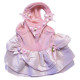 Велюровое плаття Monkey Daze Pink Elour Dress для собак, розмір XXS, рожеве