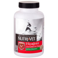 Таблетки Nutri-Vet Hip & Joint Extra для зв'язок і суглобів, екстра, для собак, 75 табл Таблетки Nutri-Vet Hip & Joint Extra для зв'язок і суглобів, екстра, для собак, 75 табл