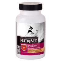 Заспокійливі жувальні таблетки Nutri-Vet Pet Ease Анти-стрес для собак, 60 табл