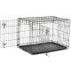 Клітка Savic Dog Cottage для собак, чорна, 50 х 30 х 36,5 см