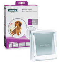 Дверцята PetSafe Staywell Original для котів і собак маленьких порід до 7 кг, коричнева, 236х198 мм