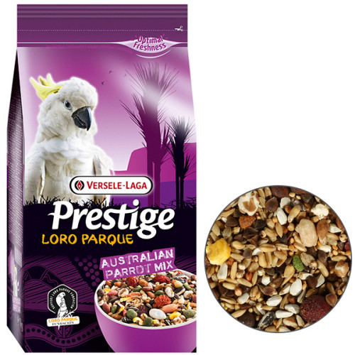 Корм Versele-Laga Prestige Loro Parque Australian Parrot Mix для австралійських папуг, 15 кг