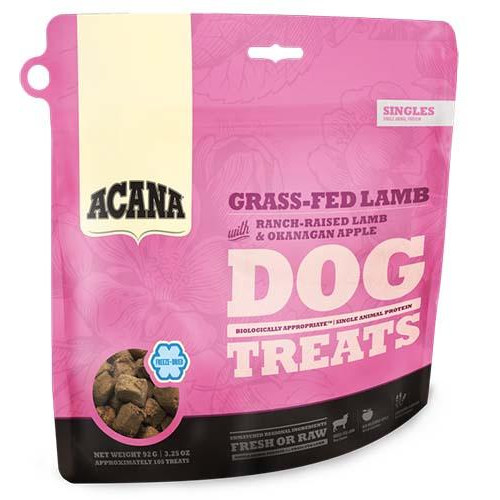 Гіпоалергенне ласощі Acana Grass-Fed Lamb зі смаком ягняти для собак всіх порід, 35 г