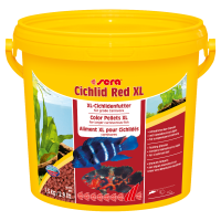 Sera Cichlid Red XL гранули для великих м'ясоїдних цихлид, 10000 мл