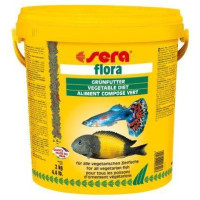 Sera Flora корм рослинний з спіруліна (пластівці), 10000 мл Sera Flora корм рослинний з спіруліна (пластівці), 10000 мл