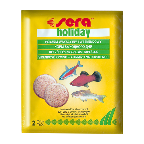 Sera Holiday корм вихідного дня, 2 таблетки