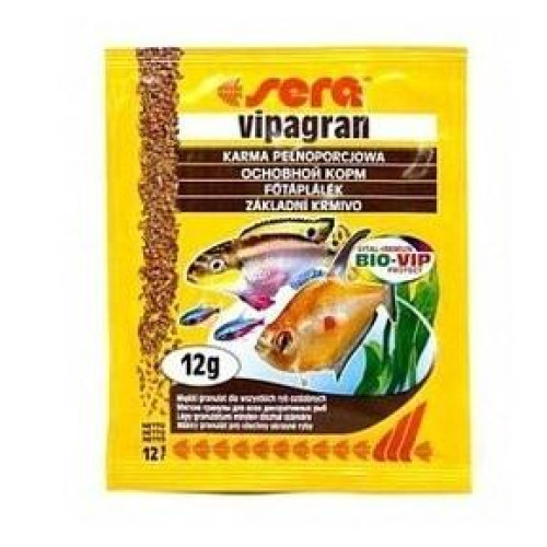 Sera Vipagran корм для всіх акваріумних риб в гранулах, 12 г
