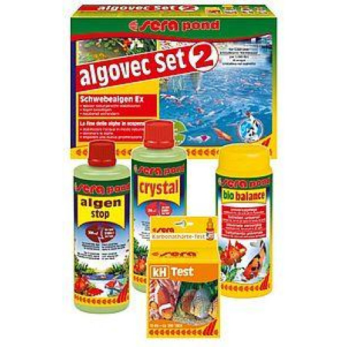 Sera Pond Algovec Set 2 комплект для видаленія нітчастих водоростей в ставку на 5000 л