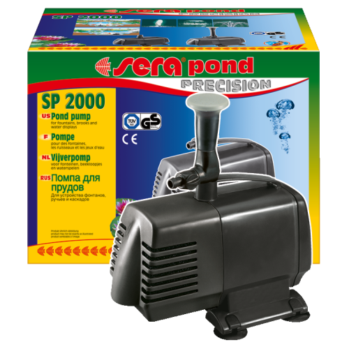 Sera Pond Pump SP 2000 помпа для фонтанів, 3,6 м, 2,470 л / год