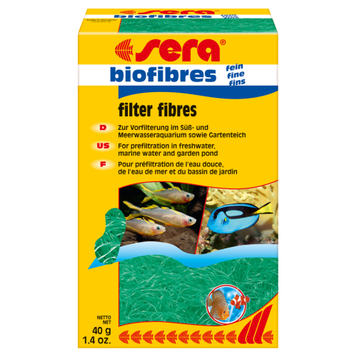 Синтетичний наповнювач Sera Biofibres Fine для фільтрів, 40 г