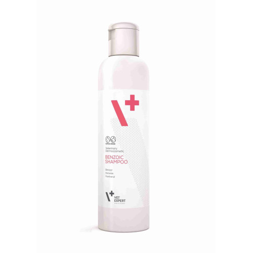 Benzoic Shampoo Бензойний шампунь для тварин з жирною шкірою і шерстю, 20×15 мл