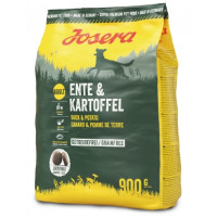 Сухий корм Josera Adult Grainfree Ente & Kartoffel беззерновой для дорослих собак, з м'ясом качки, 900 г