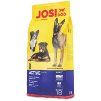 Сухий корм Josera JosiDog Active для активних дорослих собак, з птахом, кукурудзою і рисом, 18 кг