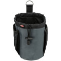 Сумка для прогулянок з собакою Trixie Baggy, нейлон / поліестер, чорна / сіра, 8 х 15 см
