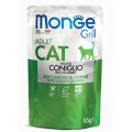 Вологий корм MONGE CAT GRILL Adult кролик, 85 г