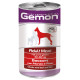 Вологий корм GEMON DOG WET Maxi Adult шматочки з яловичиною і рисом 1,25 кг