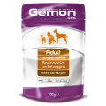 Вологий корм GEMON DOG WET Adult шматочки з м'ясом диких тварин 0,1 кг