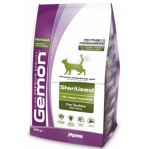 Сухий корм GEMON CAT Sterilized з індичкою 1,5 кг