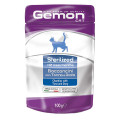 Вологий корм GEMON CAT WET Sterilized шматочки з тунцем і рибкою дорі 0,1 кг