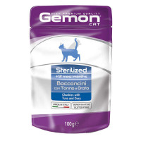 Вологий корм GEMON CAT WET Sterilized шматочки з тунцем і рибкою дорі 0,1 кг Вологий корм GEMON CAT WET Sterilized шматочки з тунцем і рибкою дорі 0,1 кг