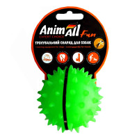 Іграшка AnimAll Fun м'яч каштан для собак, 7 см, зелена Іграшка AnimAll Fun м'яч каштан для собак, 7 см, зелена