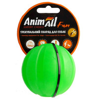 Игрушка AnimAll Fun тренировочный мяч для собак, 7 см, зеленая Игрушка AnimAll Fun тренировочный мяч для собак, 7 см, зеленая