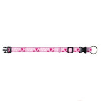 Нашийник Trixie Modern Art Rose Heart XXS-XS для чобак, 15-25 см х 10 мм, рожевий