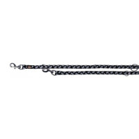 Повідець-перестібка Trixie Cavo Reflect Adjustable Lead для собак, світловідбиваючий, розмір S-M, 2 м/12 мм, чорний Повідець-перестібка Trixie Cavo Reflect Adjustable Lead для собак, світловідбиваючий, розмір S-M, 2 м/12 мм, чорний