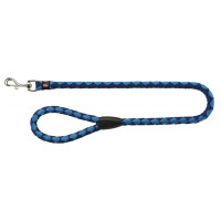 Повідець Trixie Cavo Lead для собак, плетений, круглий, розмір S-M, 1 м/12 мм, індиго/синій Повідець Trixie Cavo Lead для собак, плетений, круглий, розмір S-M, 1 м/12 мм, індиго/синій