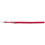 Повідець-перестібка Trixie Cavo Adjustable Lead для собак, плетений, круглий, розмір S-M, 2 м/12 мм, червоний