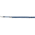Повідець-перестібка Trixie Cavo Adjustable Lead для собак, плетений, круглий, розмір S-M, 2 м/12 мм, індиго/синій