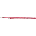 Повідець-перестібка Trixie Cavo Adjustable Lead для собак, плетений, круглий, розмір L-XL, 2 м/18 мм, червоний