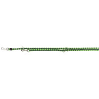 Повідець-перестібка Trixie Cavo Adjustable Lead для собак, плетений, круглий, розмір L-XL, 2 м/18 мм, зелений/салатовий
