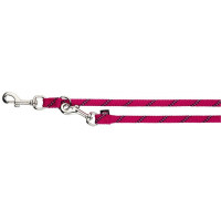 Повідець-перестібка Trixie Sporty Rope для собак, нейлон, 2 м х 13 мм, фуксія Повідець-перестібка Trixie Sporty Rope для собак, нейлон, 2 м х 13 мм, фуксія