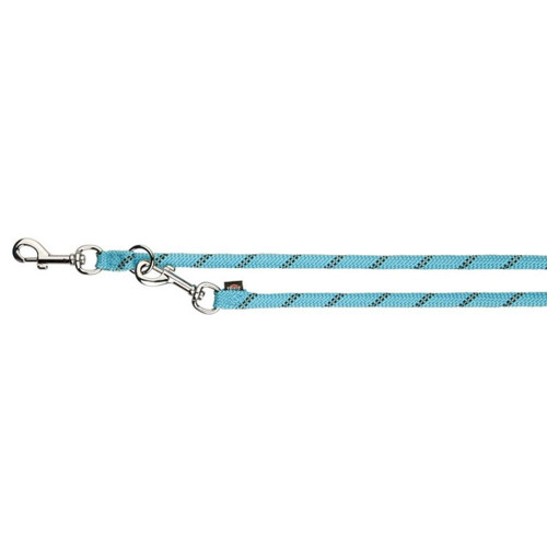 Повідець-перестіжки Trixie Sporty Rope для собак, 2 м х 8 мм, блакитний