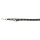 Повідець-перестіжки Trixie Sporty Rope L-XL для собак, 2 м х 13 мм, чорний