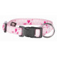 Нашийник Trixie Modern Art Rose Heart M-L 35-55 см х 20 мм, рожевий