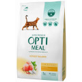 Сухий корм Optimeal для дорослих котів, з куркою, 4 кг