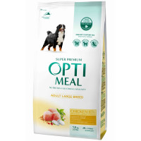 Сухий корм Optimeal для дорослих собак великих порід, з куркою, 1.5 кг Сухий корм Optimeal для дорослих собак великих порід, з куркою, 1.5 кг