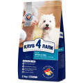 Сухий корм Клуб 4 Лапи Adult Small Breeds Premium для дорослих собак малих порід, з ягням і рисом, 2 кг