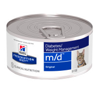 Консерва Hill's Prescription Diet Diabetes/Weight Management m/d для котів при цукровому діабеті, 156 г Консерва Hill's Prescription Diet Diabetes/Weight Management m/d для котів при цукровому діабеті, 156 г