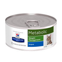 Консерва Hill's Prescription Diet Metabolic Weight Management для контролю ваги у котів, 156 г Консерва Hill's Prescription Diet Metabolic Weight Management для контролю ваги у котів, 156 г