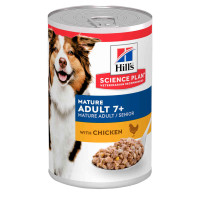 Консерва Hill's Science Plan Mature Adult/Senior 7 + для дорослих і пложілих собак, з куркою, 370 г Консерва Hill's Science Plan Mature Adult/Senior 7 + для дорослих і пложілих собак, з куркою, 370 г