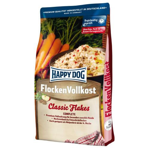 Сухий корм Happy Dog Supreme Sensible Flocken Vollkost для цуценят від 4 тижнів і дорослих собак, 3 кг