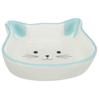 Миска Trixie в формі котячої голови для котів, кераміка, 0,25 л / 12 см Миска Trixie в формі котячої голови для котів, кераміка, 0,25 л / 12 см
