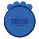 Пластикова кришка Trixie для собак, для консервної банки, 2 кришки, силікон, 10.6 см