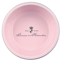 Миска Trixie Dog Princess для собак, кераміка, рожева, 0,18 л / 12 см